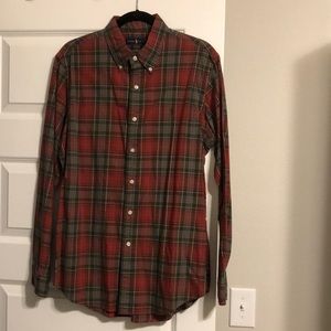 Ralph Lauren polo button down shirt, size large